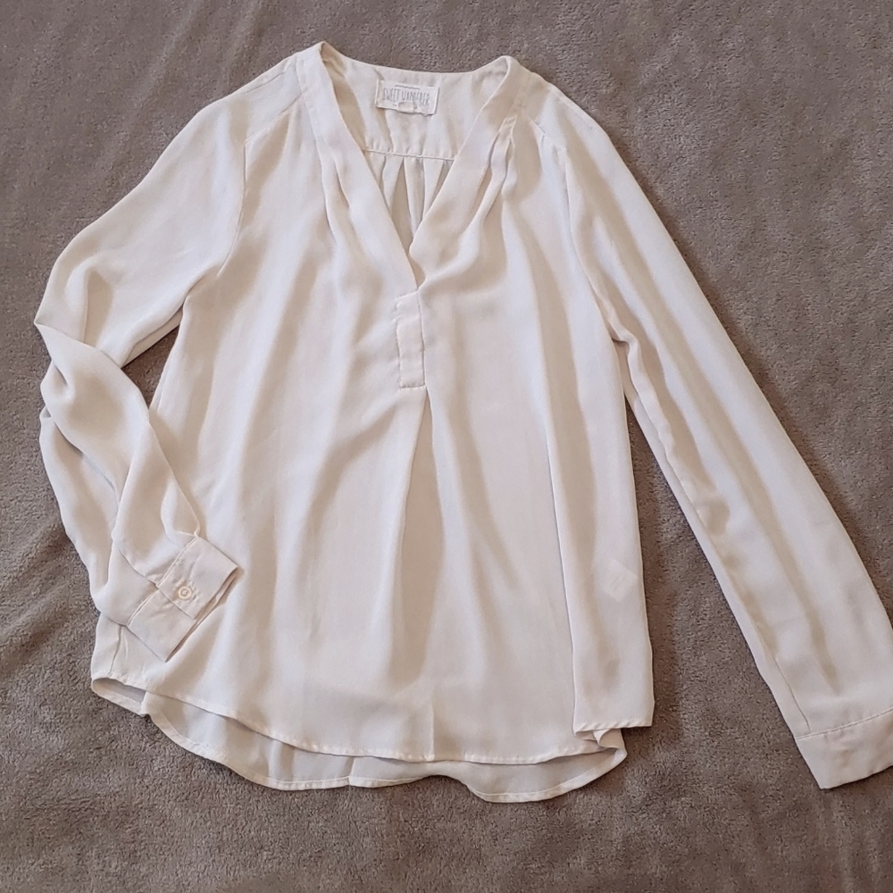 Sweet Wanderer creme blouse